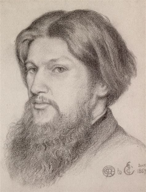 Dante Gabriel Rossetti Pre Raphaelite painter Drawings ³ Tutt