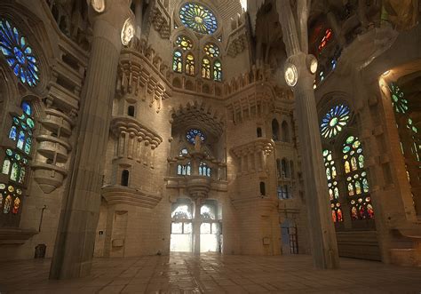 Sagrada Familia Interior 3d Model Turbosquid 1858292