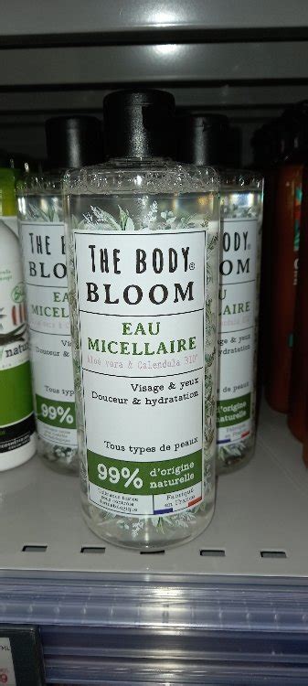 The Body Bloom Eau Micellaire Aloe Vera Calendula Bio Inci Beauty