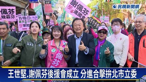 支持者辦謝佩芬後援會 陳時中 卓榮泰站台力挺 民視新聞影音 Line Today