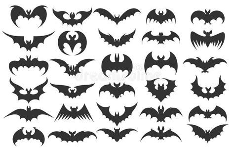 Halloween bat icons. Vector vampire bats silhouettes for halloween vector illust , #sponsored, # ...