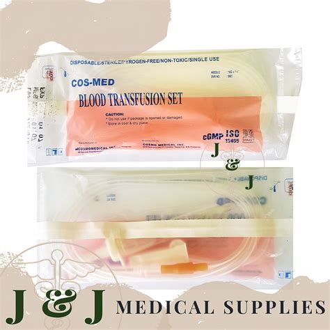 COSMED Blood Transfusion Set BT Set Shopee Philippines