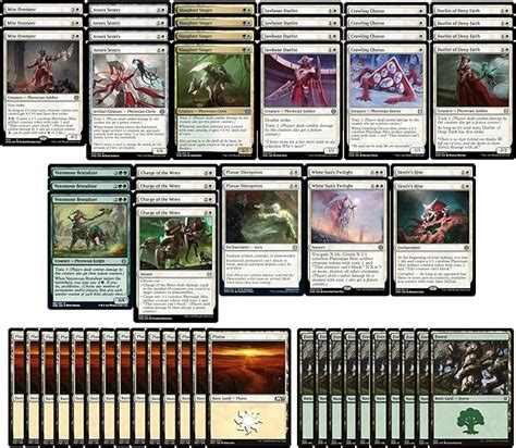 Amazon Elite Green White Toxic Infect Mite Deck Selesnya Go Wide