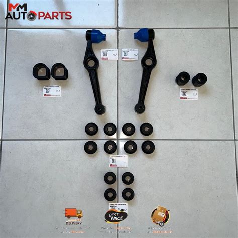 18 ITEM SET FOR PERODUA KANCIL 660 850 LOWER ARM STABILIZER BAR BUSH