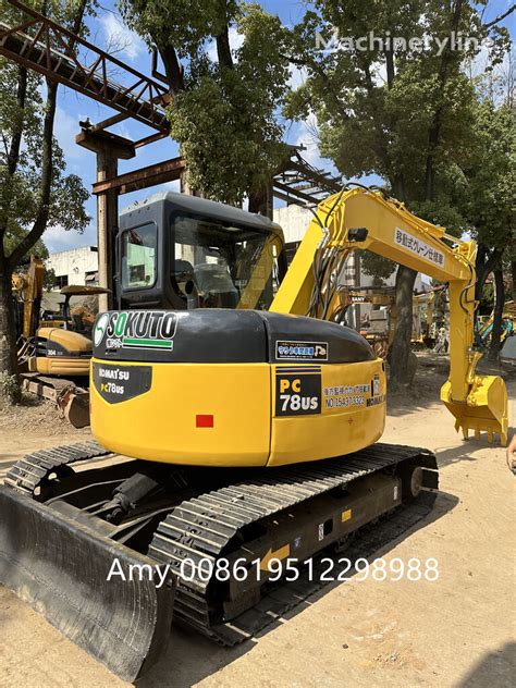 Komatsu Pc Us Tracked Excavator For Sale China Shanghai Fz