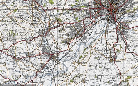 Historic Ordnance Survey Map of Chilwell, 1946