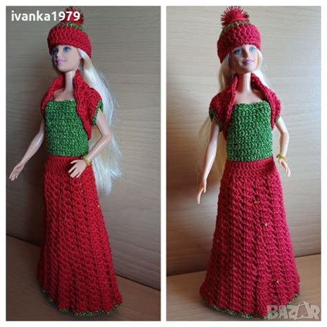 Коледна рокля за кукла Барби Barbie в Кукли в гр. Пловдив - ID42535189 ...