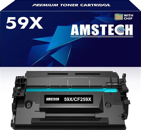 Amstech With Chip Compatible Toner Cartridge Replacement For Hp 59x 59a Cf259x Cf259a Laserjet