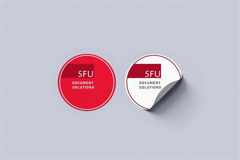 Stickers Sfu Document Solutions