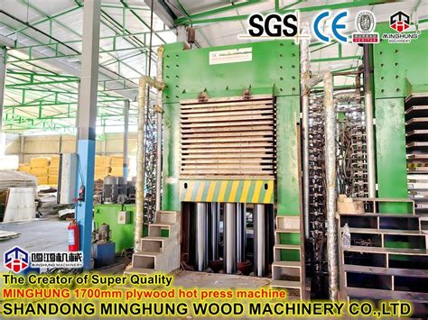 Hydraulic Plywood Hot Press For Veneer Plywood Sawmill Plant China Hot Press Machine And