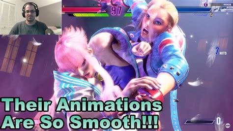 Just A Gamer Reacts Cammy Vs Manon Street Fighter Developer