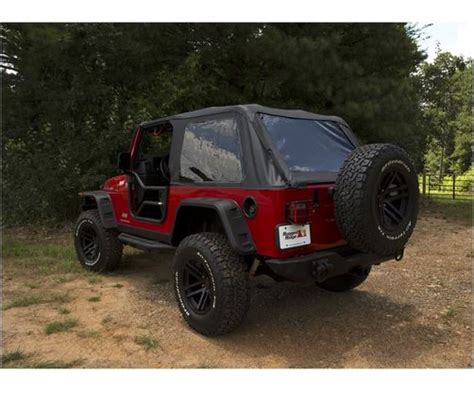 Softtop Montana Schwarz Ohne Gestänge Jeep Wrangler Lj 04 06 Rugged Ridge 13790 34 Montana Top