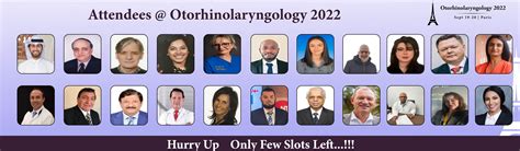 2nd World Congress On Otology Rhinology And Laryngology Otorhinolaryngology 2022