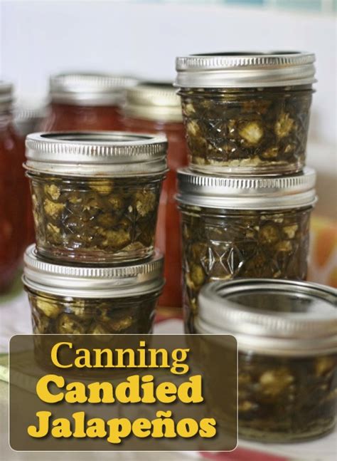 Canning Candied Jalapenos Recipe