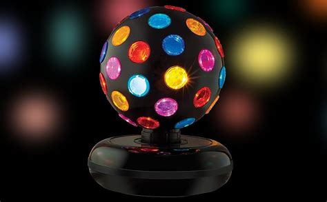 Amazon Kicko Bola De Discoteca Giratoria Con Luces LED Luces