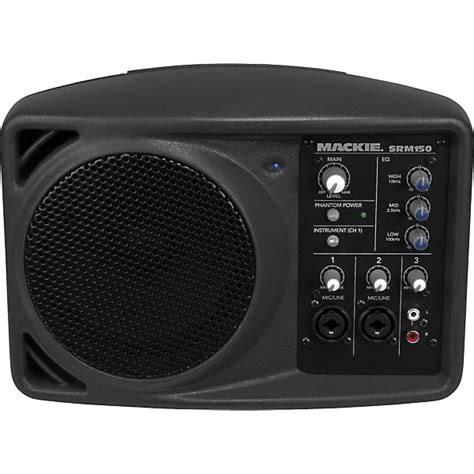 Mackie Srm150 Active Speaker Black Guitar Center