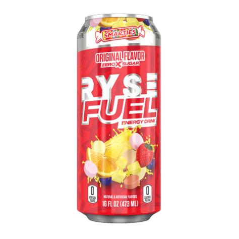 Ryse Fuel® Original Flavor Zero Sugar Smarties Energy Drink 16 Fl Oz Kroger