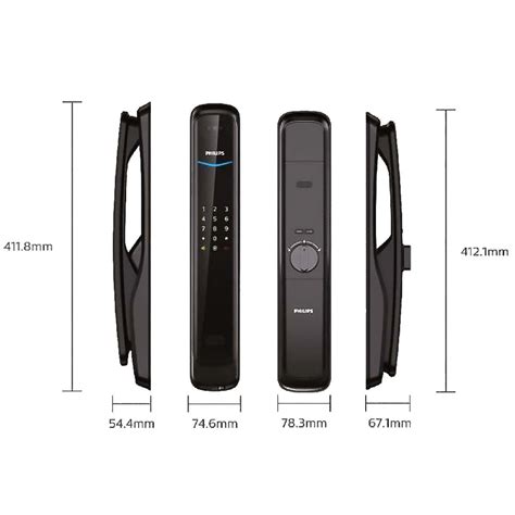Купить Электронный Умный Замок Philips DDL702 3D С Face ID