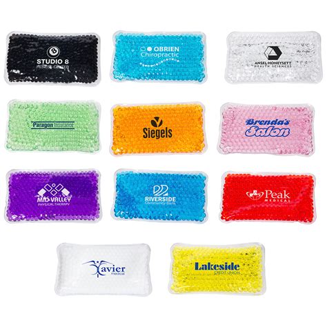 Custom Imprinted Mini 6 Rectangle Hot Cold Gel Pack