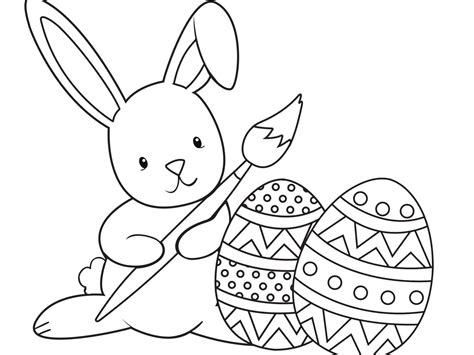 59 Print Happy Easter Coloring Pages Coloring With Crayon