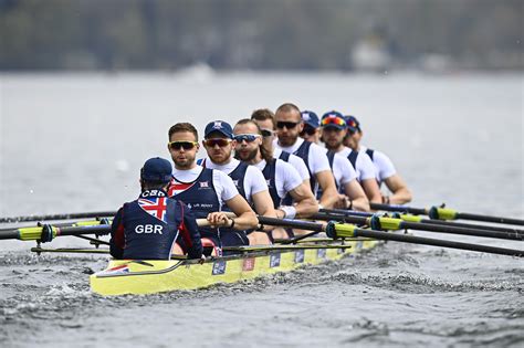 European Rowing Championships Gb Top Medals Table With Eight Golds