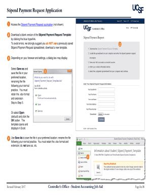 Fillable Online Stipend Payment Request Application Fax Email Print