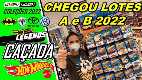 CAÇADA HOT WHEELS LOTES A e B NAS LOJAS PT BR Cleanny channel