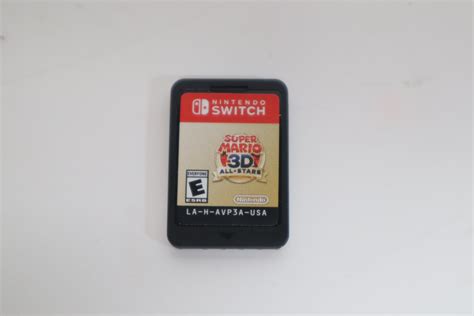 Nintendo Switch HAC-008 Super Mario 3D All-Stars Video Game Cartridge