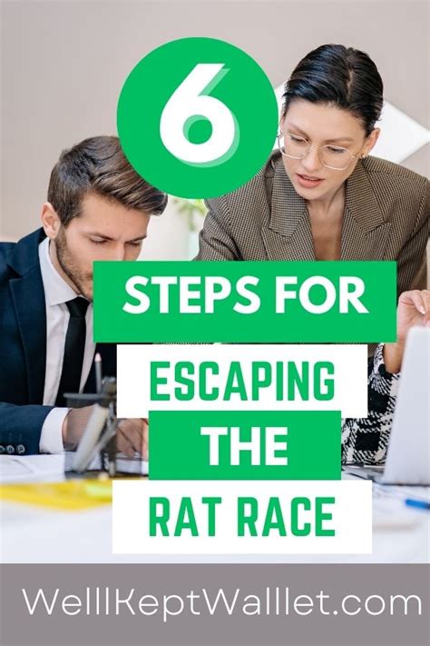 How To Escape The Rat Race Key Steps To Quit Your And Never Go