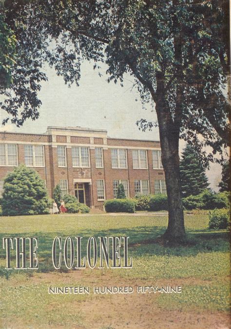 1959 yearbook from William Fleming High School from Roanoke, Virginia