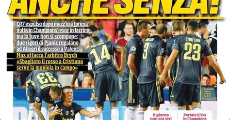 Corriere Dello Sport Italia Jueves 20 De Septiembre De 2018