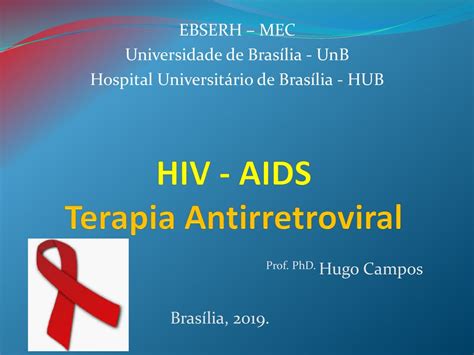 HIV AIDS Terapia Antirretroviral Ppt Carregar