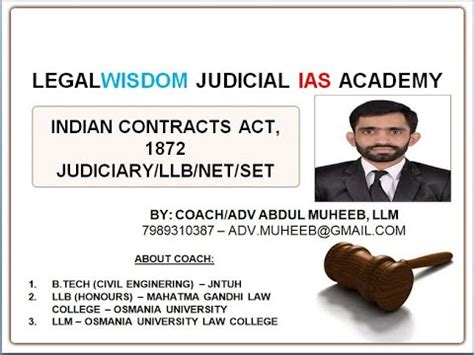 CWT V ABDUL HUSSAIN MULLA CASE LAW THE INDIAN CONTRACTS ACT 1872 YouTube