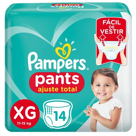 Fralda Pampers Pants Ajuste Total Xg 14 Unidades Drogarias Tamoio