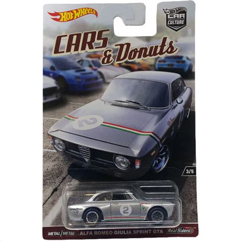 Hot Wheels Cars Donuts Alfa Romeo Giulia Sprint GTA Price Guide