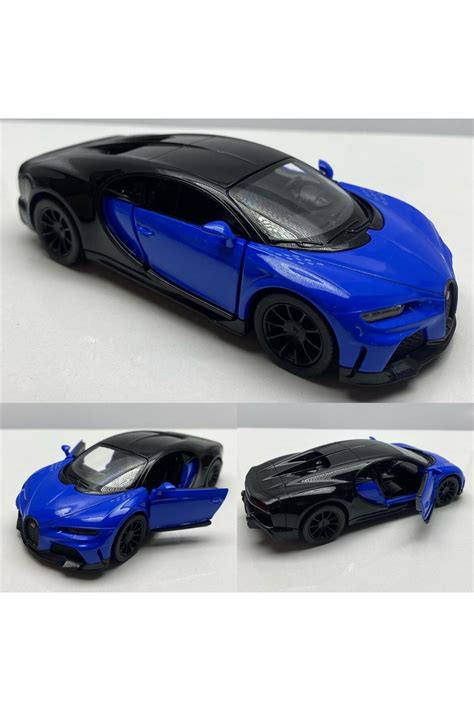 afreyz oyuncak Diecast metal Oyuncak Araba Bugatti Chiron Çek Bırak