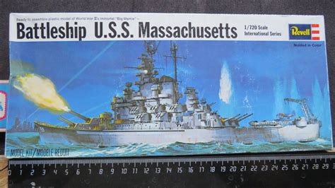 Battle Ship U.S.S. Massachusetts Revell H-485 1/720 возможен обмен ...