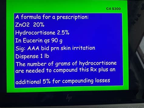 Non Sterile Compounding Jeopardy Part 5 Flashcards Quizlet