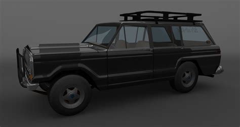 3d Wagoneer Model