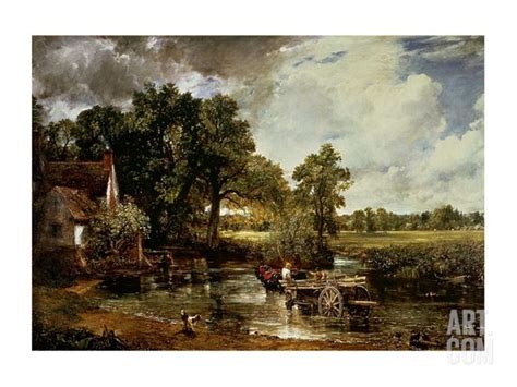 The Haywain 1819 Art Print John Constable Art Landscape