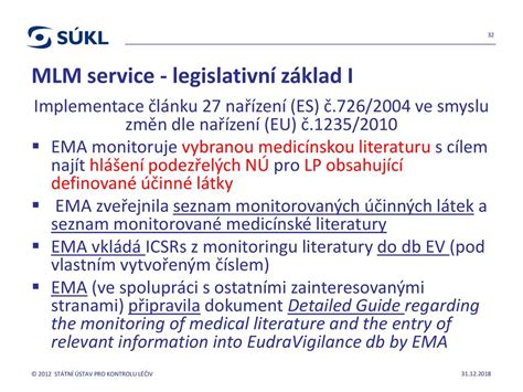 STÁTNÍ ÚSTAV PRO KONTROLU LÉČIV ppt stáhnout