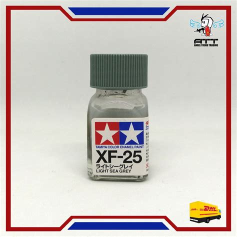 TAMIYA XF 25 LIGHT SEA GREY ENAMEL 10ML Gunpla Gundam Paint ModelKit