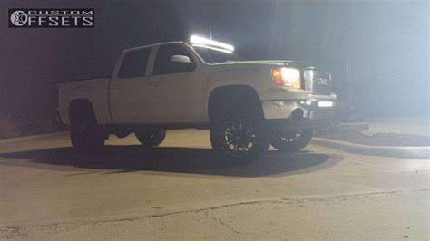 2008 Gmc Sierra 1500 With 20x9 1 Fuel Throttle And 30555r20 Mickey Thompson Baja Boss Mt And