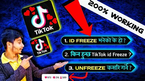 How To Unfreze Tiktok Id In Nepali Tiktok Id Unfreeze Kasari Garne