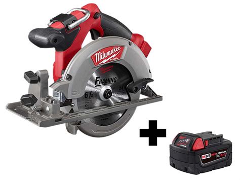 MILWAUKEE Circular Saw, Cordless, General Purpose - 356XK1|2730-20 48 ...