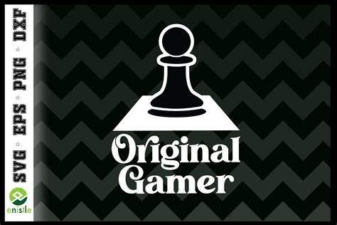 Original Gamer Chess Svg Graphic By Enistle Creative Fabrica