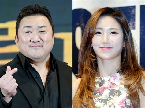 Ma Dong Seok Dan Ye Jung Hwa Diam Diam Sudah Menikah Tahun Lalu