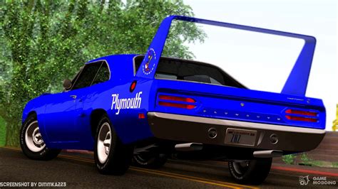 Plymouth Roadrunner Superbird Rm For Gta San Andreas