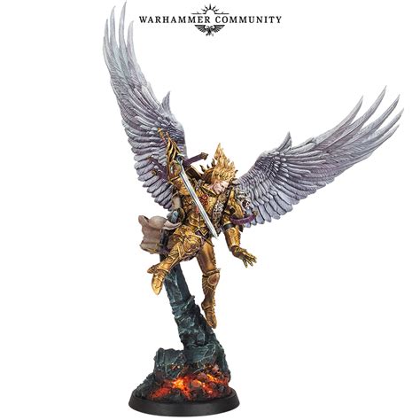 Forge World Reveal New Horus Heresy Sanguinius Miniature Ontabletop