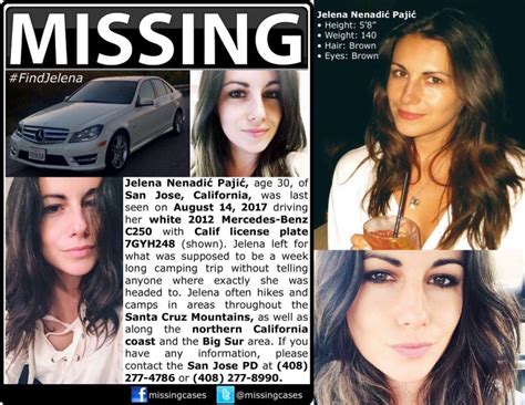 Update Found Missing San Jose Woman May Have Been Seen North Of